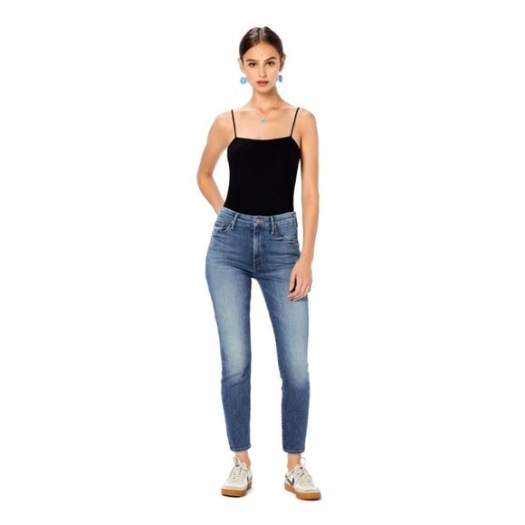 MOTHER Looker Ankle Fray sz 32 NWT - Picture 1 of 9